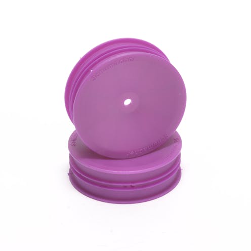 #U9371 - Schumacher Wheel; Hex - Front Slim - 2WD - Purple -pr