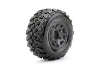 #JK3102CB - JETKO EX BELTED TYRE KING COBRA SC BLACK WHEEL HEX 12-14-17MM