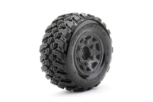 #JK3102CB - JETKO EX BELTED TYRE KING COBRA SC BLACK WHEEL HEX 12-14-17MM