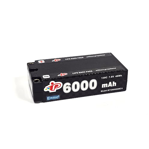 #IPBT2S6000MC4 - INTELLECT LIPO LIHV 6000MAH 2S 25.1MM SHORTY 7.6V