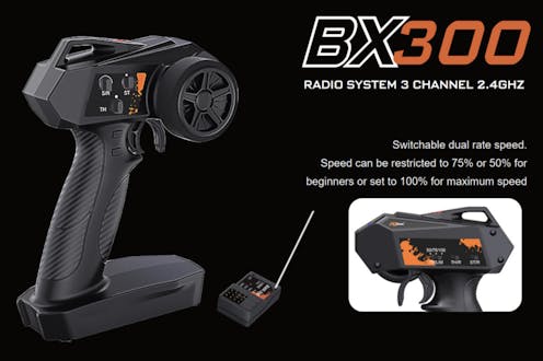 #BX300 - PD Racing Radio System 3 Channel 2.4GHz RX/TX