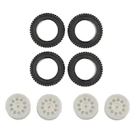 #AS31965 - TEAM ASSOCIATED RC10 RALLY 4X4 WHEEL & TYRE SET