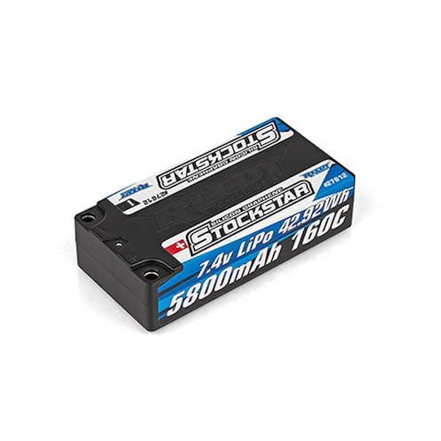 #AS27612 - REEDY STOCKSTAR 5800MAH 7.4V 160C SHORTY LIPO BATTERY