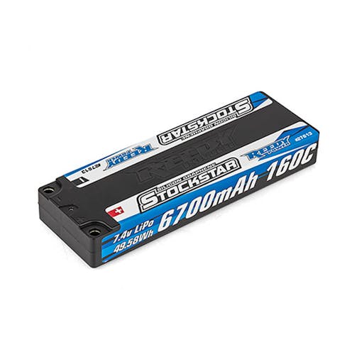 #AS27613 - REEDY STOCKSTAR 6700MAH 7.4V 160C LCG STICK LIPO BATTERY