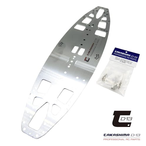 #TKSM-122+TKSM-122 - Takashima Spring Steel Chassis - 1.2mm - Inc 120deg Screw Set - Awesomatix A800RR