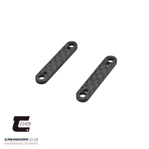 #TKSM-117 - Takashima Carbon upper bulkhead for long suspension version - 2 pcs (Schumacher Mi9)