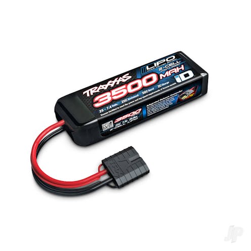 #TRX2825X - Traxxas 3500mAh 7.4V 2-Cell 25C LiPo Battery