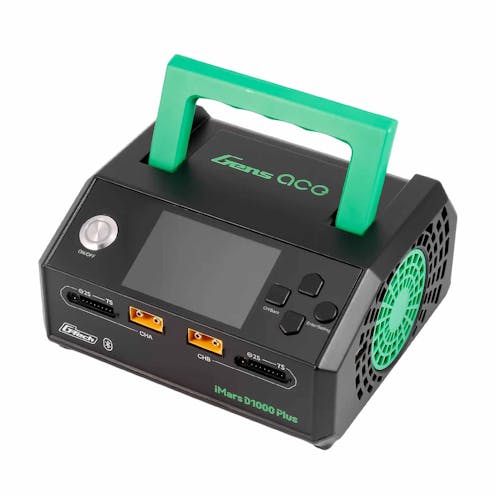 #GEAD1000PLUS-UK - GENSACE CHARGER IMARS D1000 PLUS SMART DUAL CHANNEL AC 1000W (UK)