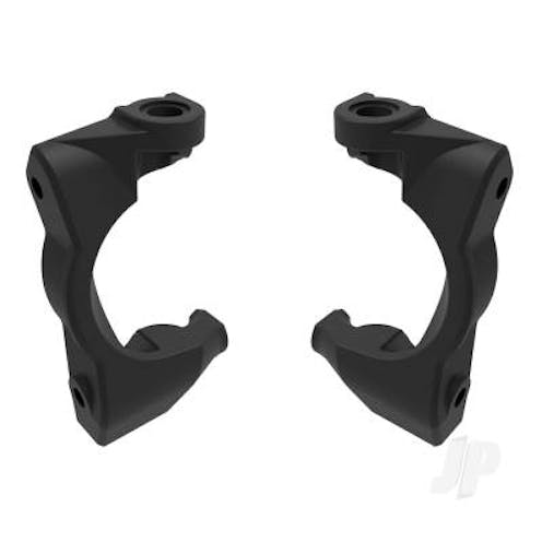 #TRX10732-BLK - TRAXXAS left and right Mini Maxx caster blocks (C-hubs)