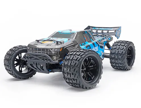 #FTX5564B - FTX KHAOS 1/10 BRUSHLESS 4WD TRUGGY RTR WITH 3S LIPO AND CHARGER - BLUE