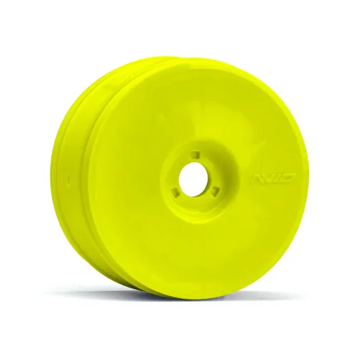 #AV-1114Y - Avid Rc Truss V2 1/8th buggy wheels - yellow - 4pcs