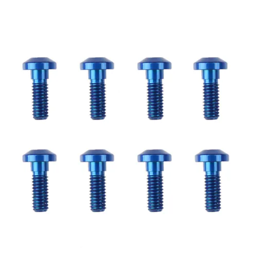 #RDRP0761-08 - Revolution Design Aluminium Centering Screws M3x8mm (AE-Blue | 8pcs)
