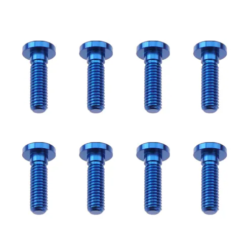 #RDRP0761-10 - Revolution Design Aluminium Centering Screws M3x10mm (AE-Blue | 8pcs)
