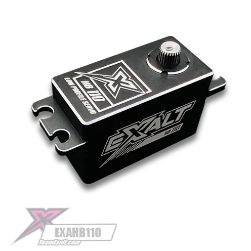 #EXAHB110 - EXALT HB110 - HV BRUSHLESS LOW PROFILE 1/10TH SERVO (0.081S/7.3KG)