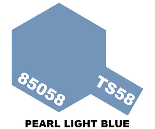 #TA85058 - TAMIYA TS-58 Pearl Light Blue