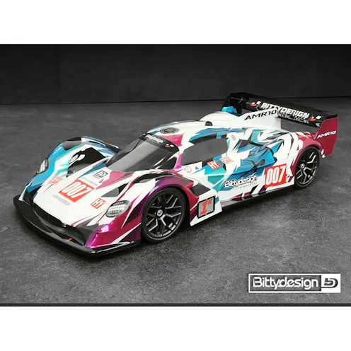 #BD-LMH-190AMR10 - Bittydesign AMR10 1/10 LMH 190mm Wheelbase Low-Profile TC Body