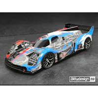 #BD-LMH-190GLH - Bittydesign GLH-007 1/10 LMH 190mm Wheelbase Low-Profile TC Body
