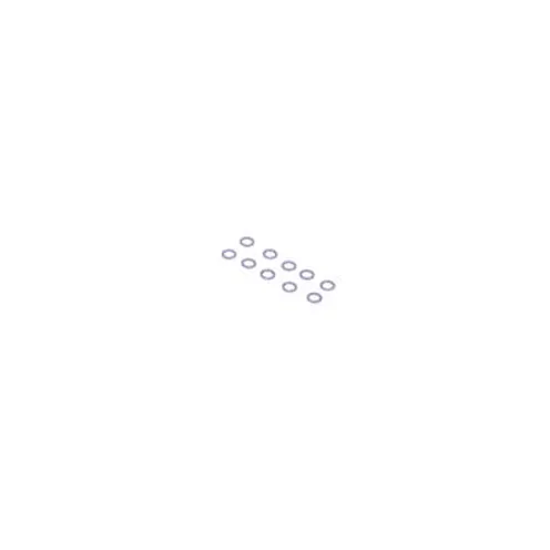 #U9479 - M3 Alloy Washers Grey 0.5mm (pk10)