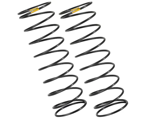 #1U-10524 - X-Gear 13mm Buggy Rear Springs - Yellow - Hard - 9.75T (pr)