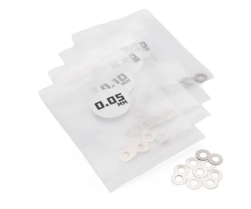 #1U-80214 - 1Up Microtune Suspension Shims - 3.5mm ID (0.05, 0.1, 0.2, 0.3 - 10 pcs each)