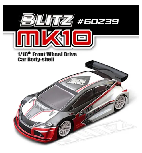 #60239-07 - BLITZ MK10 FWD BODY 190MM 0.7MM - BRCA