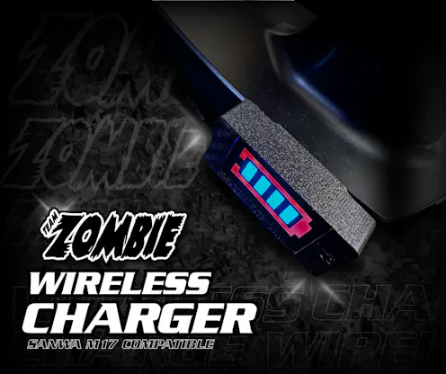 #E-TZ-M17WLC - ZOMBIE M17 wireless charging system 3200mah 3.7V lipo