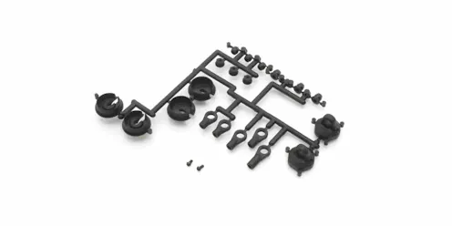#K.W5312-01 - KYOSHO ULTIMA RB7.5 BIG BORE SHOCK PLASTIC PART SET (DC13)