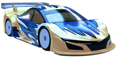 #AV-001-07 - Avalon Vortex 1:10 Touring Body Shell 190mm (clear) 0,7mm