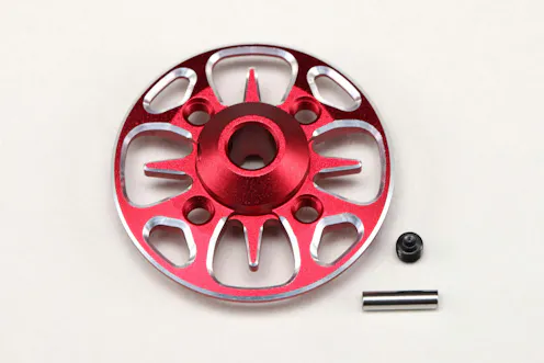 #RD-630R - Alum. L.W. Spur Gear Hub (Red)
