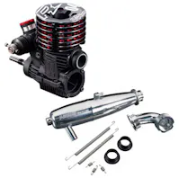 #OS1C600 - O.S. SPEED R2104 On-Road Combo with T-2080SC Pipe