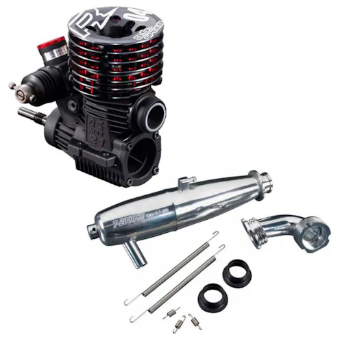#OS1C600 - O.S. SPEED R2104 On-Road Combo with T-2080SC Pipe
