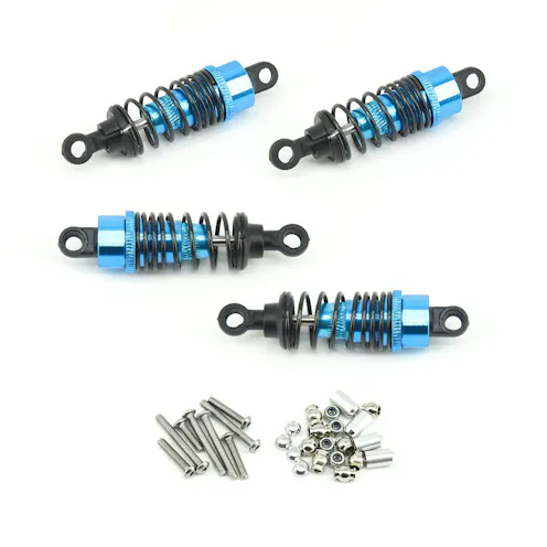 #RCO-TAM05 - Shock Set 4pcs Blue Aluminum (58.50mm Length)