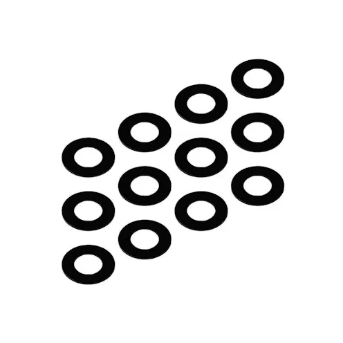 #BO6006-B - Balls Out M3 Spacer - 0.25mm - Black