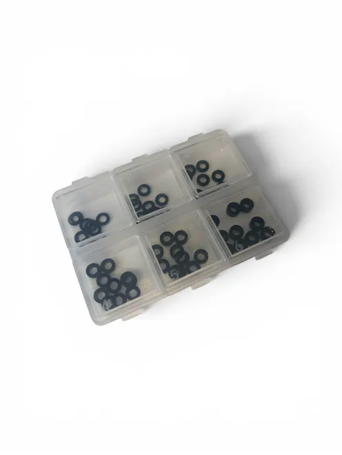 #BO6007-B - Balls Out M3 Spacer Set - 0.25|0.5|1.0|1.5|2.0|3.0mm - 10pcs each - Black