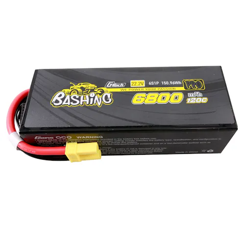 #GEA686S12E5GT - GENSACE EXTREME LIPO 6S 22.2V-6800-120C EC5 159X47X61MM 915G G-TECH