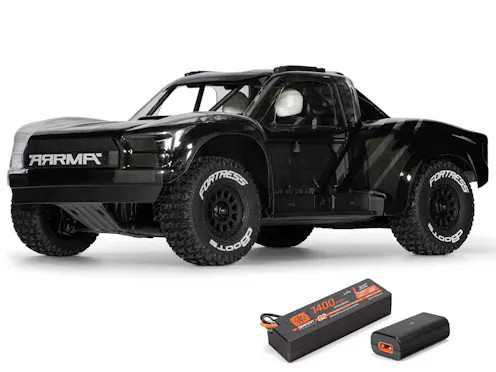 #ARA2104KT1 - ARRMA 1/16 MOJAVE GROM 4X4 RTA KIT Brushed Desert Truck - With Battery & Charger