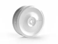#AV1115-WHT - AVID TRUSS - 4WD FRONT SLIM DISH WHEELS - 4PCS - WHITE