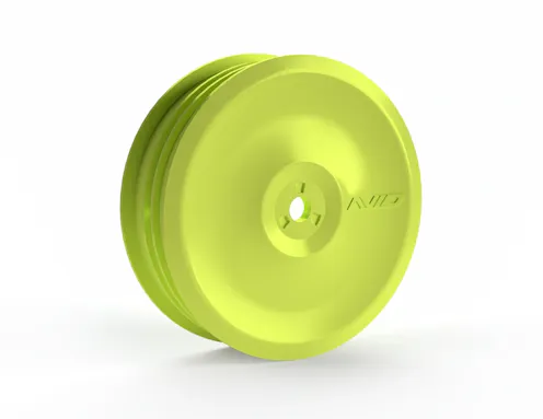 #AV1115-YEL - AVID TRUSS - 4WD FRONT SLIM DISH WHEELS - 4PCS - YELLOW