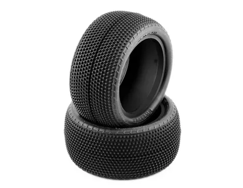 #AV3000-A4 - AVID SWEEPER - REAR CARPET TYRES - 2PCS - A4 SOFT RED