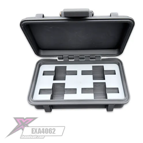 #EXA4062 - TEAM EXALT 2WD BUGGY DIFF STORAGE CASE - HOLDS 4 DIFFS