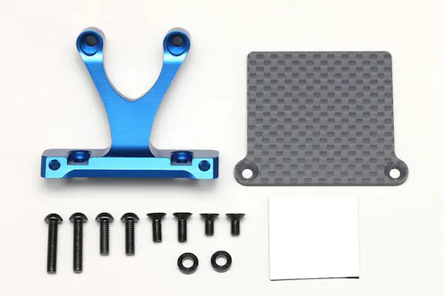 #Y2-REM-BL - Rear ESC Mount set (Blue)