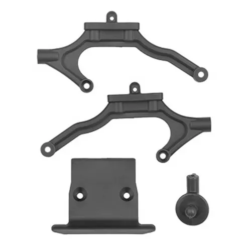 #AS91239 - TEAM ASSOCIATED RB10 RETRO BODY MOUNT SET, GREY