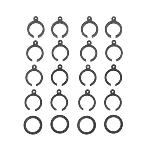 #AS91242 - TEAM ASSOCIATED RB10 RETRO SHOCK SPRING CLIPS, GREY
