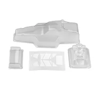 #AS21768 - ASSOCIATED RC10 MODEL 24 PROTECH BODYSHELL SET, CLEAR