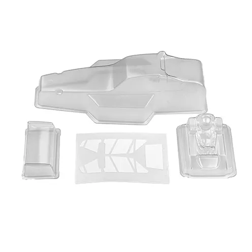 #AS21768 - ASSOCIATED RC10 MODEL 24 PROTECH BODYSHELL SET, CLEAR