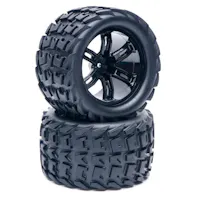 #FTX6793 - FTX KHAOS MOUNTED WHEELS/TYRES 50 (PR)