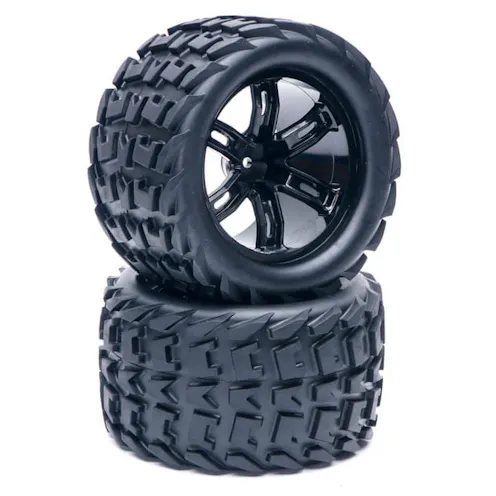 #FTX6793 - FTX KHAOS MOUNTED WHEELS/TYRES 50 (PR)
