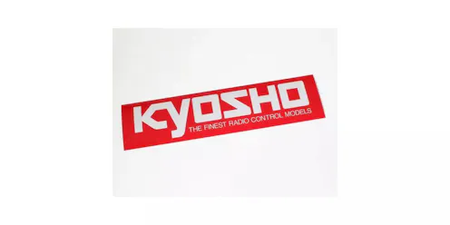 #K.87003B - KYOSHO SQUARE STICKER LOGO (M/290X72MM)