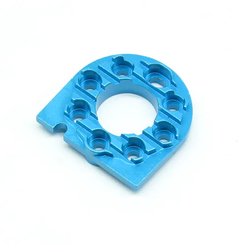 #RCO-TAM04BL - Motor Mount Blue Aluminum TT01