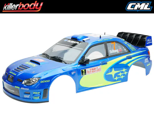 #KB48762 - KILLERBODY SUBARU IMPREZA WRC 2007 PAINTED BLUE BODY KIT